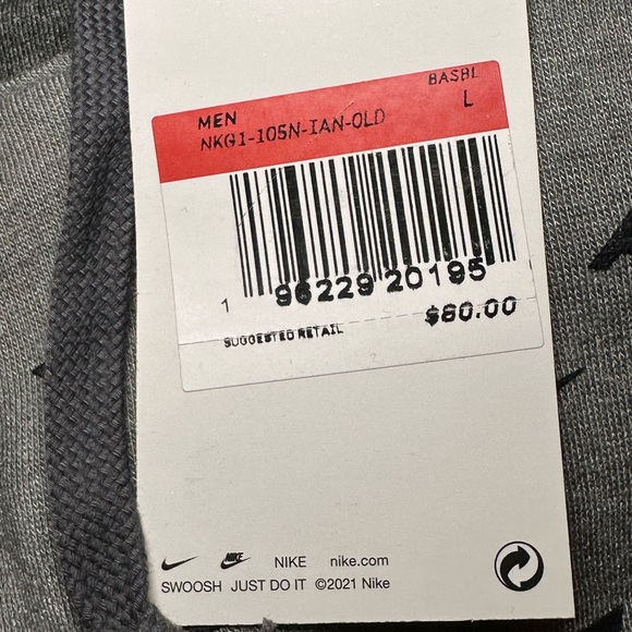 Nike Dri-fit Cleveland‎ Guardians Hoodie Sweatshirt Grey Large NWT MSRP $80 - Picture 11 of 11